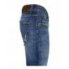 REIGN jeans uomo denim stone washed art 19011596 FRESH DUBLIN  98% cotone 2% elastan MADE IN ITALY