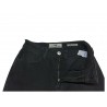 SHAFT jeans donna vita alta con zip denim nero a trombetta art PINOCCHIETTO SISSY