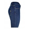 SHAFT jeans donna vita alta con zip denim a zampa LOLA HR MADE IN ITALY