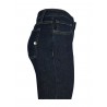 SHAFT high waist jeans woman with zip slim denim art DOLLY MADE IN ITALY