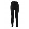 SHAFT high waist jeans woman with zip slim black art DOLLY MADE IN ITALY