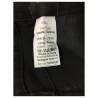 SHAFT high waist jeans woman with zip slim black art DOLLY MADE IN ITALY