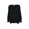 RE_BRANDED maglia donna over Z1WA05 85% cashmere riciclato 15% altre fibre MADE IN ITALY