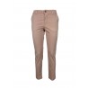 LA FEE MARABOUTEE women's pink ankle trousers art FA-PA-MIA MADE IN ITALY
