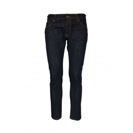 MESSAGERIE men's jeans slim fit dark denim 259230 98% cotton 2% elastane MADE IN ITALY