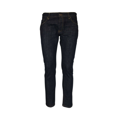 MESSAGERIE men's jeans slim fit dark denim 259230 98% cotton 2% elastane MADE IN ITALY