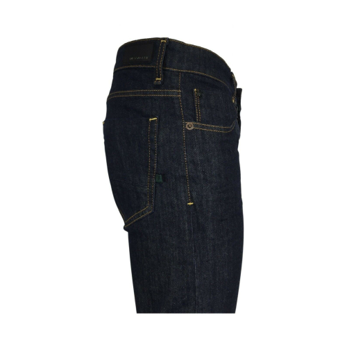 MESSAGERIE men's jeans slim fit dark denim 259230 98% cotton 2% elastane MADE IN ITALY