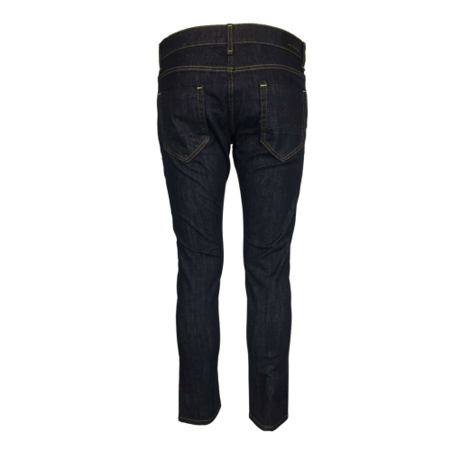 MESSAGERIE men's jeans slim fit dark denim 259230 98% cotton 2% elastane MADE IN ITALY