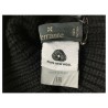 FERRANTE man wool hat with dyed ribs art U22199 100% wool MADE IN ITALY