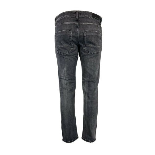 MESSAGGERIE jeans uomo grigio used art 259269 T09977 98% cotone 2% elastan MADE IN ITALY