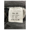 MESSAGGERIE jeans uomo grigio used art 259269 T09977 98% cotone 2% elastan MADE IN ITALY