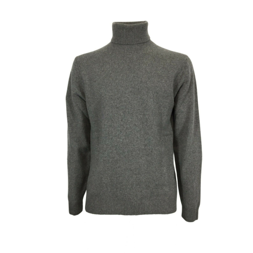 RE_BRANDED men's turtleneck sweater U1WA12 85% recycled cashmere 15% other fibers MADE IN ITALY