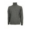 RE_BRANDED men's turtleneck sweater U1WA12 85% recycled cashmere 15% other fibers MADE IN ITALY