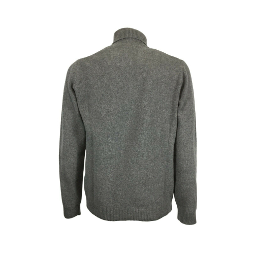 RE_BRANDED men's turtleneck sweater U1WA12 85% recycled cashmere 15% other fibers MADE IN ITALY