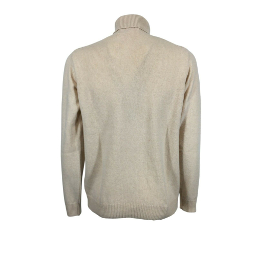 RE_BRANDED men's turtleneck sweater U1WA12 85% recycled cashmere 15% other fibers MADE IN ITALY