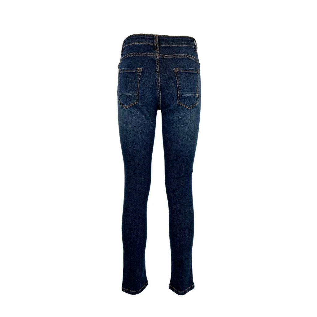 REIGN jeans woman slim fit dark denim 29012718 JENNIFER KAO SR 98% cotton  2% elastane MADE IN ITALY