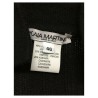 GAIA MARTINO maxi black woman sweater art GM26 45% wool 30% viscose 25% cashmere MADE IN ITALY