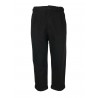 BKØ MADSON line man trousers with turn-up art DU22343 100% cotton MADE IN ITALY