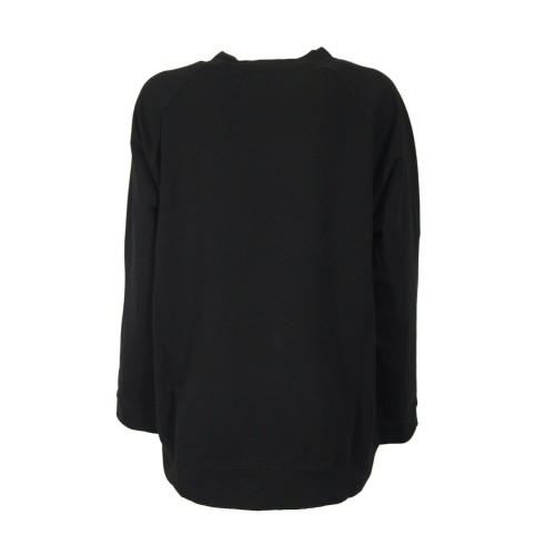 SEMICOUTURE maxi woman crewneck sweatshirt art Y2SP02 AUDRINE 100% cotton