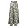 4.10 by BKØ long woman skirt in voile cotton DD22425 FANTASY 100% cotton MADE IN ITALY