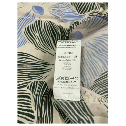 4.10 by BKØ gonna donna lunga voile cotone DD22425 FANTASIA MADE IN ITALY