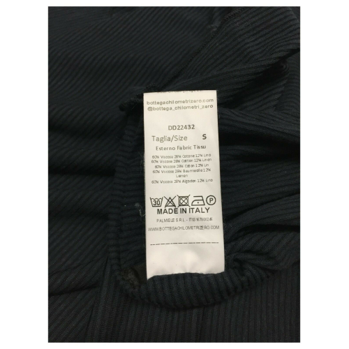 4.10 by BKØ woman shirt lines on tone art DD22432 60% viscose 28% cotton 12% linen