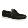 ICON LAB scarpa uomo barca pelle ingrassata sfoderata art 02/INS CALF 100% pelle MADE IN ITALY