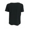 MADSON by BKØ t-shirt uomo nera DU22337 RELAX 100% cotone riciclato MADE IN ITALY