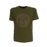 MADSON by BKØ t-shirt uomo militare DU22337 CALM DOWN 100% cotone riciclato MADE IN ITALY