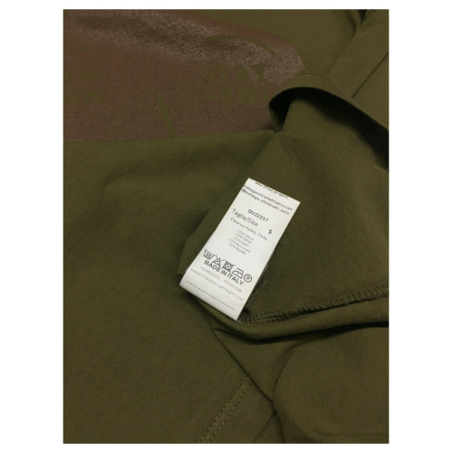 MADSON by BKØ t-shirt uomo militare DU22337 CALM DOWN 100% cotone riciclato MADE IN ITALY