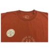 MADSON by BKØ t-shirt uomo DU22337 SILLY/TERRA 100% cotone riciclato MADE IN ITALY
