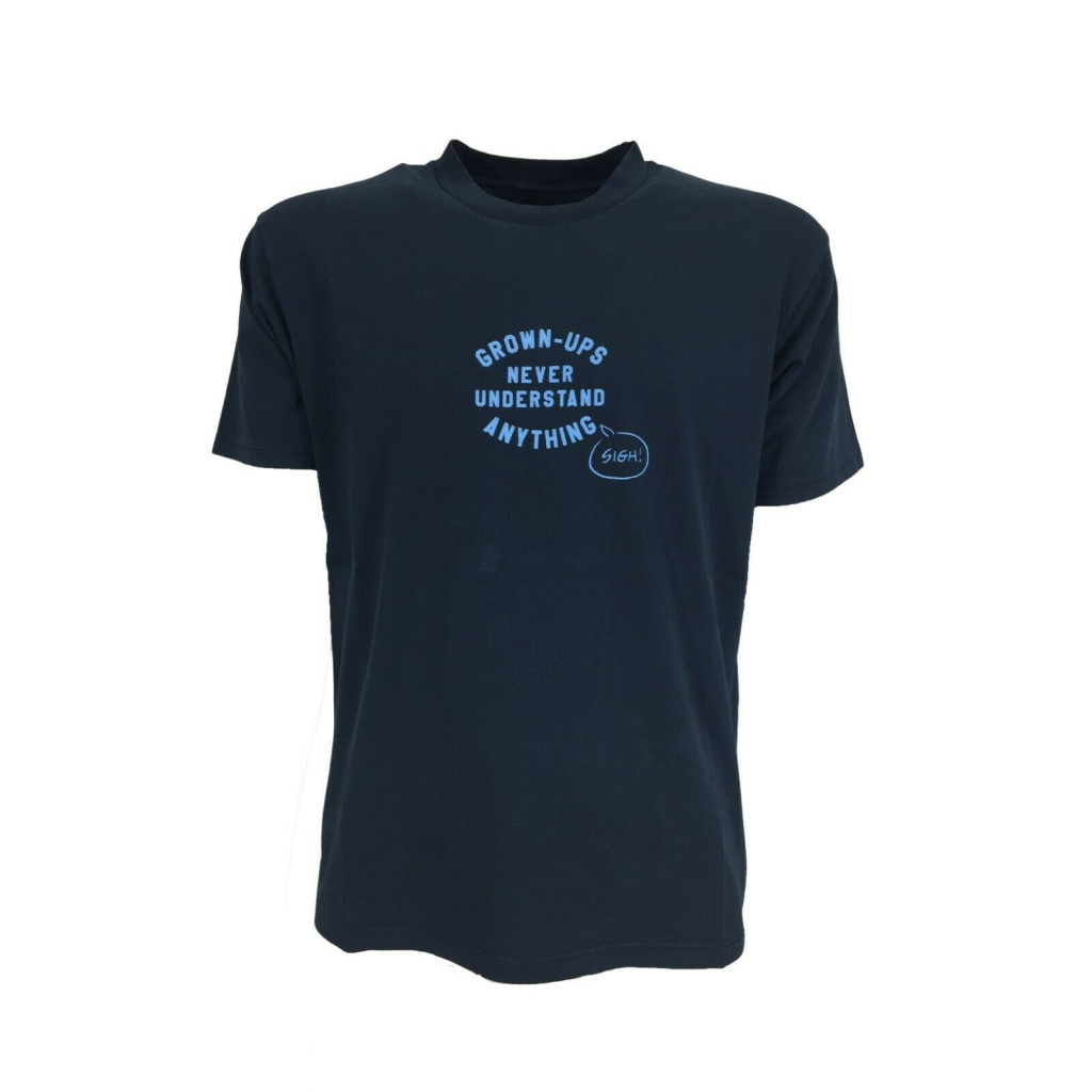 MADSON by BKØ t-shirt uomo DU22337 NEVER UND/BLU 100% cotone riciclato MADE IN ITALY MADSON by BKØ t-shirt uomo DU22337 NEVER UND/BLU 100% cotone riciclato MADE IN ITALY