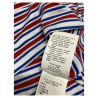 MARINA SPORT by Marina Rinaldi t-shirt woman lines light blue / white / red art 21.5971072 VAIRONE