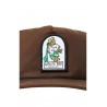 KATIN brown K-MAN HAT hat in cotton Twill with mesh support