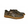 ERNESTO DOLANI men's brown leather lace-up shoe 2UTIT03 CRUST BUFFALO MADE IN ITALY