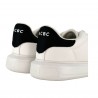 ACBC men's sneakers BioMilano White / Black in recycled polyester, SHMI ECO