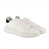 ACBC sneakers uomo BioMilano Bianco/Nero in poliestere riciclato, SHMI ECO