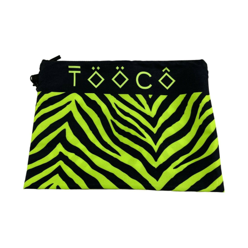 TOOCO costume uomo boxer fantasia zebra nero/fluo art TOC0248 ZEB FLUO 100% poliestere