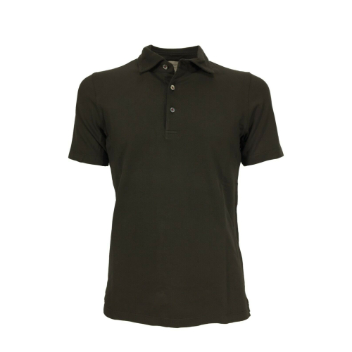 H953 half-sleeved polo shirt in stretch pique HS3253 STRONG 95% cotton 5% elastane MADE IN ITALY