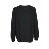 H953 man sweater with black sponge effect round neck art HS3166 MADE IN ITALY