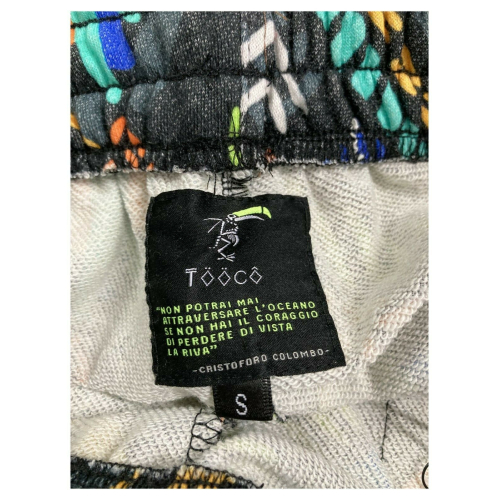 TOOCO bermuda uomo felpa garzata art SHORT FELPA TAHITI 80% cotone 20% poliestere