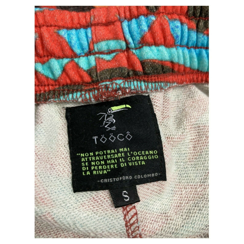 TOOCO bermuda man brushed sweatshirt art SHORT DAKOTA SWEATSHIRT 80% cotton 20% polyester