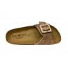 BIO BIO women's slipper band with pink gold reptile print buckle 221-78786-01 COLTA MADE IN SPAIN