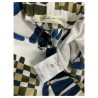 GIRONACCI 1969 gonna donna fantasia a ruota mod D1030 LIMA F420 MADE IN ITALY