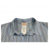 PERSONA by Marina Rinaldi linea N.O.W camicia donna lunga righe bianco/celeste art 21.7112022 BASCO
