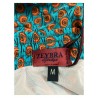 ZEYBRA man costume boxer turquoise patterned mod AUB255 CHIOCCIOLA HERITAGE line MADE IN ITALY