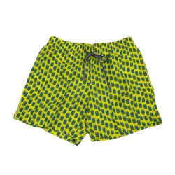 ZEYBRA costume uomo boxer fantasia giallo mod AUB256 LIMONATA linea HERITAGE MADE IN ITALY