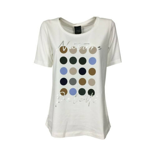 PERSONA by Marina Rinaldi t-shirt donna 21.1971112 VALENZA 96% cotone 4% elastan MADE IN ITALY