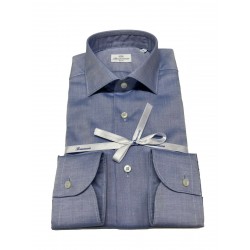 BRANCACCIO light blue oxford man shirt SG00B0 GIO 'PT EBN19 100% cotton