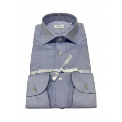 BRANCACCIO light blue long sleeve man shirt SG00B0 GIO 'PT FBN1001 100% cotton